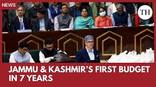 Omar Abdullah presents Jammy & Kashmir’s first budget in 7 years