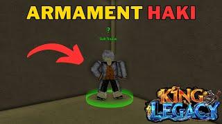 How To Get Armament Haki in King Legacy | Armament Haki Location