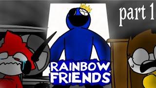 RAINBOW FRIENDS (PART 1) - BLUE - FUNNY - ANIMATION