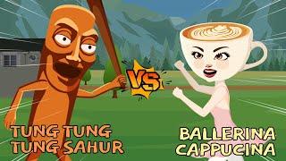 Tung Tung Tung Sahur vs Ballerina Cappucina | Brainrot Animation