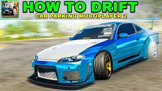 How to Drift in Car Parking Multiplayer 2 with ALL CONTROLS - NEW UPDATE CPM2