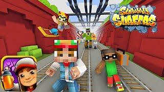 SUBWAY SURFERS MINECRAFT GAMEPLAY