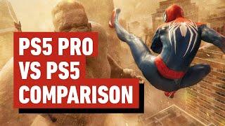 PS5 Pro vs PS5 Gameplay Comparison