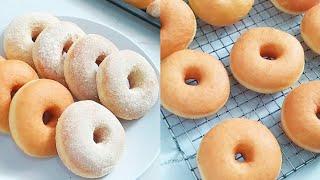 RESEP DONAT EMPUK & LEMBUT TANPA TELUR, TANPA  SUSU..WAJIB COBA!!