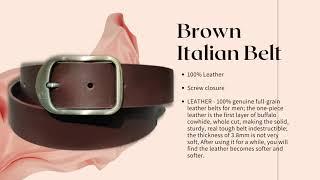 Italian Leather Belt | Ready for Bulk Order Worldwide | Indian Leather Manufacturer