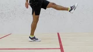 Squash tips: Adrian Grant on split step exercises