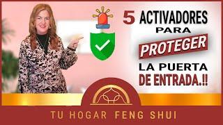 Evita ENERGIAS NEGATIVAS en la ENTRADA DE TU CASA  con activadores FENG SHUI 