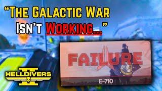 We Need To Talk About The Galactic War Problem in Helldivers 2...