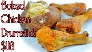 Simple Baked Salt Pepper Chicken Drumsticks $1.18 RICH BITCH COOKING