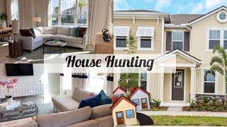 House Hunting in Orlando| Touring 2 Decorated Model Townhouses