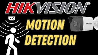 Hikvision camera motion detection settings [ STEP-BY-STEP]