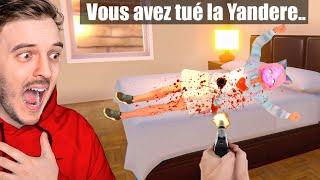 J'AI ENFIN TUÉ LA YANDERE !! ( je suis choqué )