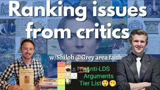 Tier List  Ranking Arguments Against the LDS Church with Shiloh