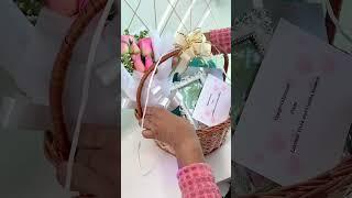 Customized Wedding Gift Hamper | Wedding Gifts Basket |  wedding gift packing ideas