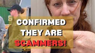 SCAMMERS CONFIRMED! We confirmed Lacey Montgomery and Rock Hope are a Scam!!