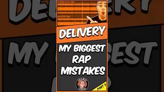 My Biggest Rap Mistake Part 2: DELIVERY #rap #rapper #hiphop #recordingstudio #howtorap