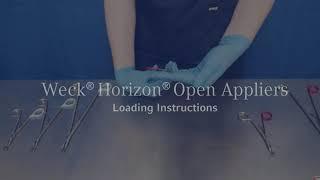 Horizon Metal Clip Loading Walk-Through - Weck Horizon Open Appliers