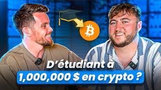 D'étudiant à 1,000,000$ en crypto ? Le parcours de Paul