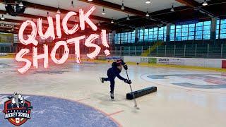 Hockey Shooting Practice: Quick Shots!