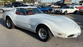 Test Drive 1977 Chevrolet Corvette $13,900 Maple Motors #2865