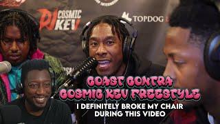 TheBlackSpeed Reacts to the Cosmic Kev Freestyle by Coast Contra! THIS is the one. We found it!