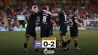 HIGHLIGHTS | Partick Thistle 0-2 Livingston | William Hill Premiership Play-Off Semi Final 1st Leg