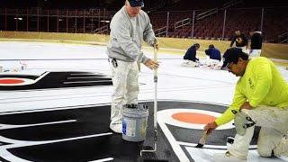 Ice-In Time Lapse - Watch the Flyers ice go in for the 2015-16 season