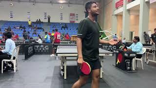 Arindam Debnath VS Mudit Dani in Vijayawada zones 2023 #tabletennis #sports #india