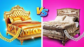 POOR VS RICH VS GIGA RICH || Extreme Jail Makeover PART 2 by LaLaZoom!