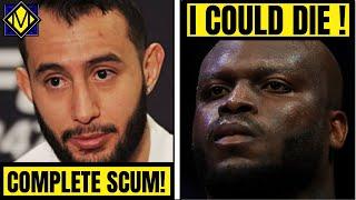 Dominick Reyes reacts to one judge scoring the fight 49-46 for Jon Jones, Derrick Lewis could die!