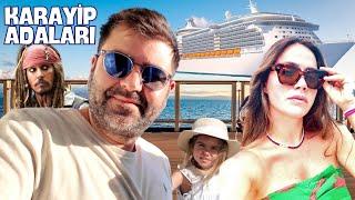 Tüm Aile Karayip Adaları ve CRUISE GEMİSİ Tatilimiz!