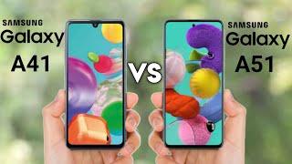 Samsung Galaxy A41 vs Samsung Galaxy A51 Full Comparison || Technical Gyan Zone ||