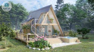 A-Frame Cabin House - Minh Tai Design MTD25