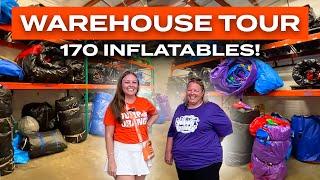 Bounce House Warehouse Tour with Jana Thompson