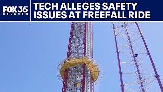 Tyre Sampson death: Orlando drop tower ride tech alleges safety issues FreeFall ride