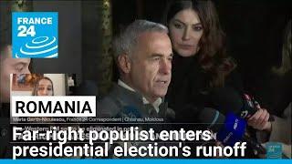 Romania in shock after far-right populist enters presidential election's runoff • FRANCE 24