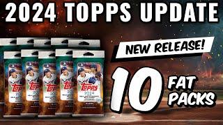 NEW RELEASEIS THE HYPE DESERVED!? 2024 TOPPS UPDATE FAT PACKS