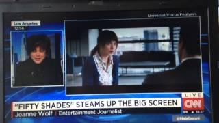 Handcuffs on the Girls Viewing “Fifty Shades of Grey?” Jeanne Wolf Explains Why on CNN International