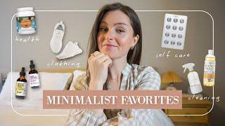 Minimalist + Simple Living Essentials | home, clothing & self-care favorites