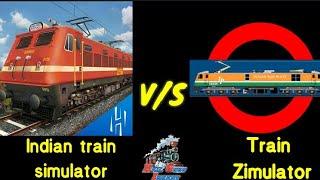 Indian train simulator vs Train zimulator comparison...rail guru ishant
