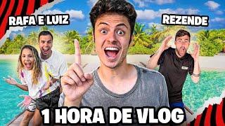 SOBREVIVENDO EM UMA PRAIA ABANDONADA! - VLOG DE 1 HORA