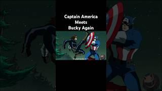 Captain America Meets Bucky Again! #shorts