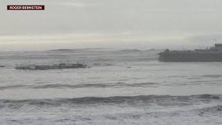 Santa Cruz pier collapse