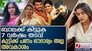 ബാലക്ക് കിട്ടുക 7 വർഷം തടവ്.... അമൃത കേസ് കൊടുത്തത് ന്യായം | Actor Bala and Amritha Suresh