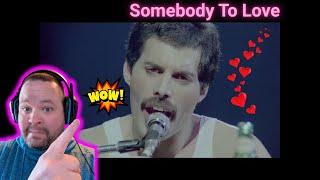 Queen - Somebody To Love - Live - 1981 Montreal Reaction!!