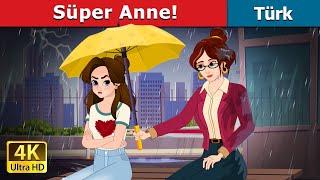 Süper Anne! | Super Mom in Turkish | @TürkiyeFairyTales