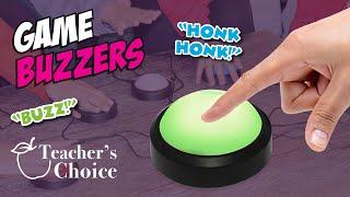 Teacher's Choice Multi-Player Game Buzzer | Trivia Game, Competition, Spelling Bees, Gifts and more!