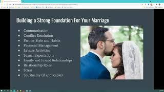 Wedding Planning and Marriage Counseling Webinar