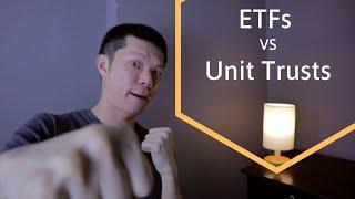 ETFs vs Unit Trusts/ Mutual Funds. A side by side comparison in key factors.