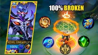 ZHASK  BUILD TRUE DAMAGE WITH 1 HIT CRAZY DAMAGE(100% BROKEN) ZHASK BEST BUILD 2023